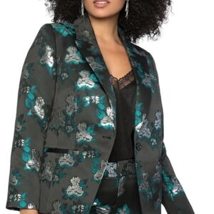 Floral Eloquii Blazer Size 14